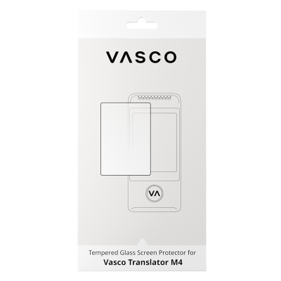 Tempered Glass Screen Protector for Vasco Translator M4